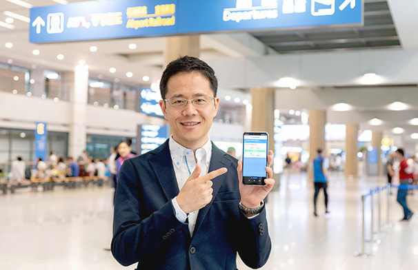 海外出張でスマホを活用