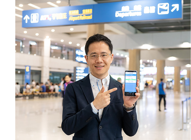 ふたたび韓国の空港